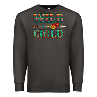 Smoke wild chıld serape sunflower and gemstone with arrow Premium Sweatshirt - Artiststas