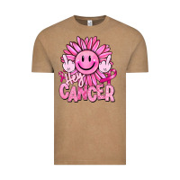 Vintage Coffee hey cancer smiley face breast cancer Vintage Tee - RanaPortraitStore