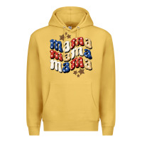 Antique Gold american mama Premium Hoodie - BundleAndBundleShop