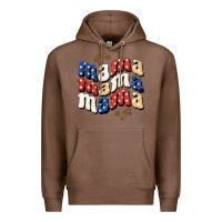 Chestnut american mama Premium Hoodie - BundleAndBundleShop