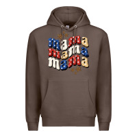 Coffee american mama Premium Hoodie - BundleAndBundleShop