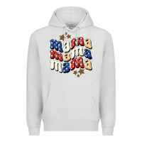 Dove Grey american mama Premium Hoodie - BundleAndBundleShop