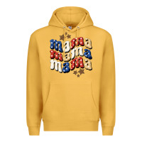 Mustard american mama Premium Hoodie - BundleAndBundleShop