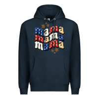 Navy american mama Premium Hoodie - BundleAndBundleShop