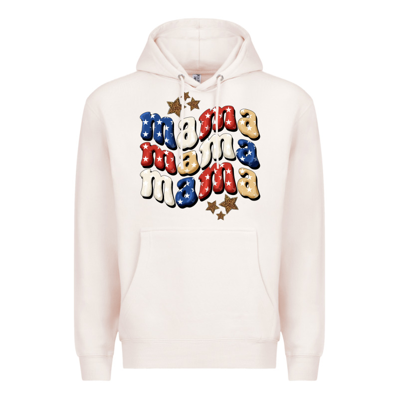 American Mama Premium Hoodie by BundleAndBundleShop | Teevron