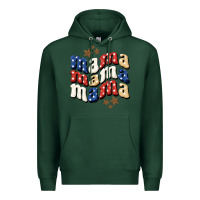 Sports Green american mama Premium Hoodie - BundleAndBundleShop