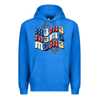 True Royal american mama Premium Hoodie - BundleAndBundleShop