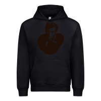 Black Bobby Darin Urban Hoodie - trangStudio