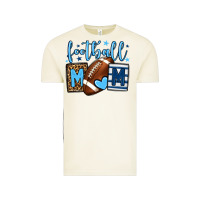 Vintage Arctic Football mom blue team color Vintage Tee - HowdyJamesFarm