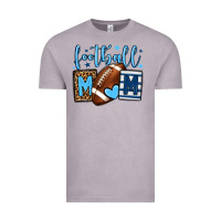 Vintage Zinc Football mom blue team color Vintage Tee - HowdyJamesFarm