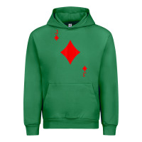 Emerald jack of diamond deck of cards halloween costume t shirt Urban Hoodie - trangStudio