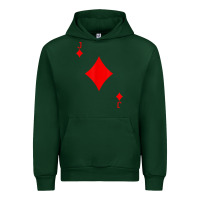 Forest Green jack of diamond deck of cards halloween costume t shirt Urban Hoodie - trangStudio