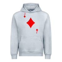 Heather Grey jack of diamond deck of cards halloween costume t shirt Urban Hoodie - trangStudio