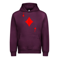 Mauve Wine jack of diamond deck of cards halloween costume t shirt Urban Hoodie - trangStudio