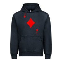 Navy jack of diamond deck of cards halloween costume t shirt Urban Hoodie - trangStudio