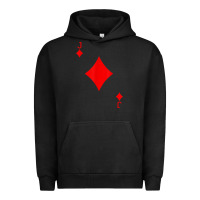Pigment Black jack of diamond deck of cards halloween costume t shirt Urban Hoodie - trangStudio