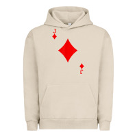 Pigment French Oak jack of diamond deck of cards halloween costume t shirt Urban Hoodie - trangStudio