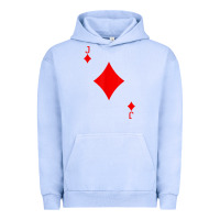 Pigment Grape Ice jack of diamond deck of cards halloween costume t shirt Urban Hoodie - trangStudio