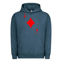 Pigment Midnight Navy jack of diamond deck of cards halloween costume t shirt Urban Hoodie - trangStudio