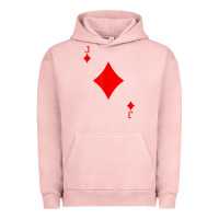 Pigment Salmon jack of diamond deck of cards halloween costume t shirt Urban Hoodie - trangStudio