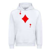 White jack of diamond deck of cards halloween costume t shirt Urban Hoodie - trangStudio