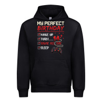 Black 14 Year Old Gamer Gift Boy Teen 14th Perfect Birthday Gaming Urban Hoodie - trangStudio
