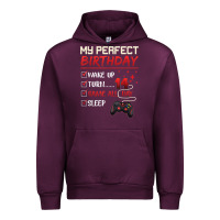 Mauve Wine 14 Year Old Gamer Gift Boy Teen 14th Perfect Birthday Gaming Urban Hoodie - trangStudio