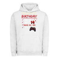 Pigment Lunar Rock 14 Year Old Gamer Gift Boy Teen 14th Perfect Birthday Gaming Urban Hoodie - trangStudio
