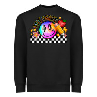 Black 1St Grade Heavyweight Sweatshirt - CowhideDigitalArt