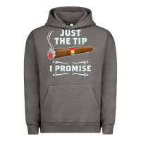 Pigment Tornado Just The Tip Cigar Smoker Gift Funny Cigar Smoking Urban Hoodie - trangStudio