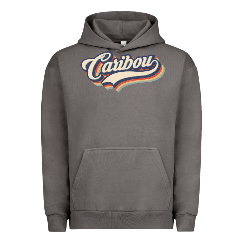 I Love Caribou City Usa Retro Vintage Urban Hoodie by trangStudio | Teevron