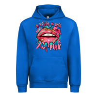 Cobalt in october we wear pink  lips Urban Hoodie - AdoDesignShop