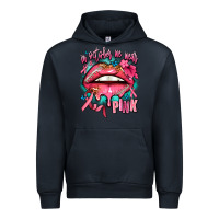 Navy in october we wear pink  lips Urban Hoodie - AdoDesignShop