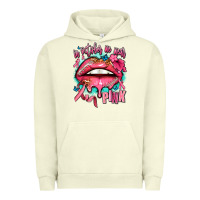 Pigment Pistachio in october we wear pink  lips Urban Hoodie - AdoDesignShop