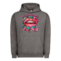 Pigment Tornado in october we wear pink  lips Urban Hoodie - AdoDesignShop