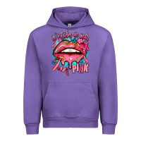 Tulip in october we wear pink  lips Urban Hoodie - AdoDesignShop