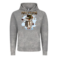 Cloud Rock merry christmas snowman Vintage Hoodie - CowGirlArtShop