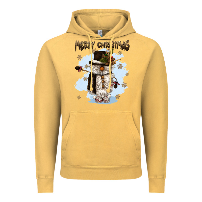 Merry Christmas Snowman Vintage Hoodie by CowGirlArtShop | Teevron