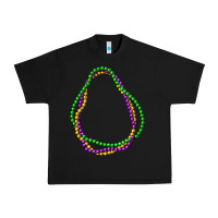 Black mardi gras beads Urban Heavy Tee - CowGirlArtShop