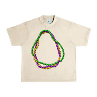 Sandshell mardi gras beads Urban Heavy Tee - CowGirlArtShop