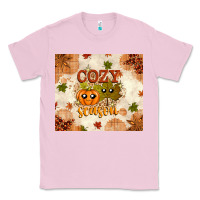 Bubblegum Pink Fall Cozy Season Classic Tee - texasbilliewilder