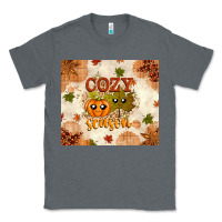 Charcoal Heather Fall Cozy Season Classic Tee - texasbilliewilder
