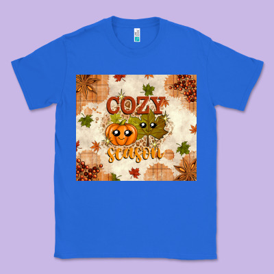 Fall Cozy Season Classic Tee Designed By Texasbilliewilder