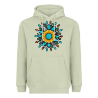 Gemstone Sunflower Heavyweight Hoodie | Teevron