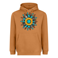 Meerkat gemstone sunflower Heavyweight Hoodie - Artiststas