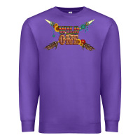 Purple wild one with gemstone and sunflower Premium Sweatshirt - Artiststas