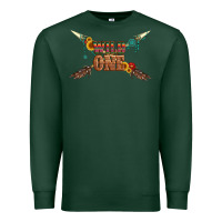 Sports Green wild one with gemstone and sunflower Premium Sweatshirt - Artiststas