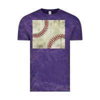 Cloud Purple dirty baseball pattern Vintage Tee - TumblerDesignByShophia