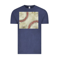 Vintage Denim dirty baseball pattern Vintage Tee - TumblerDesignByShophia