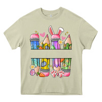 Mossy easter teacher pencils Heavy Core Tee - Artiststas